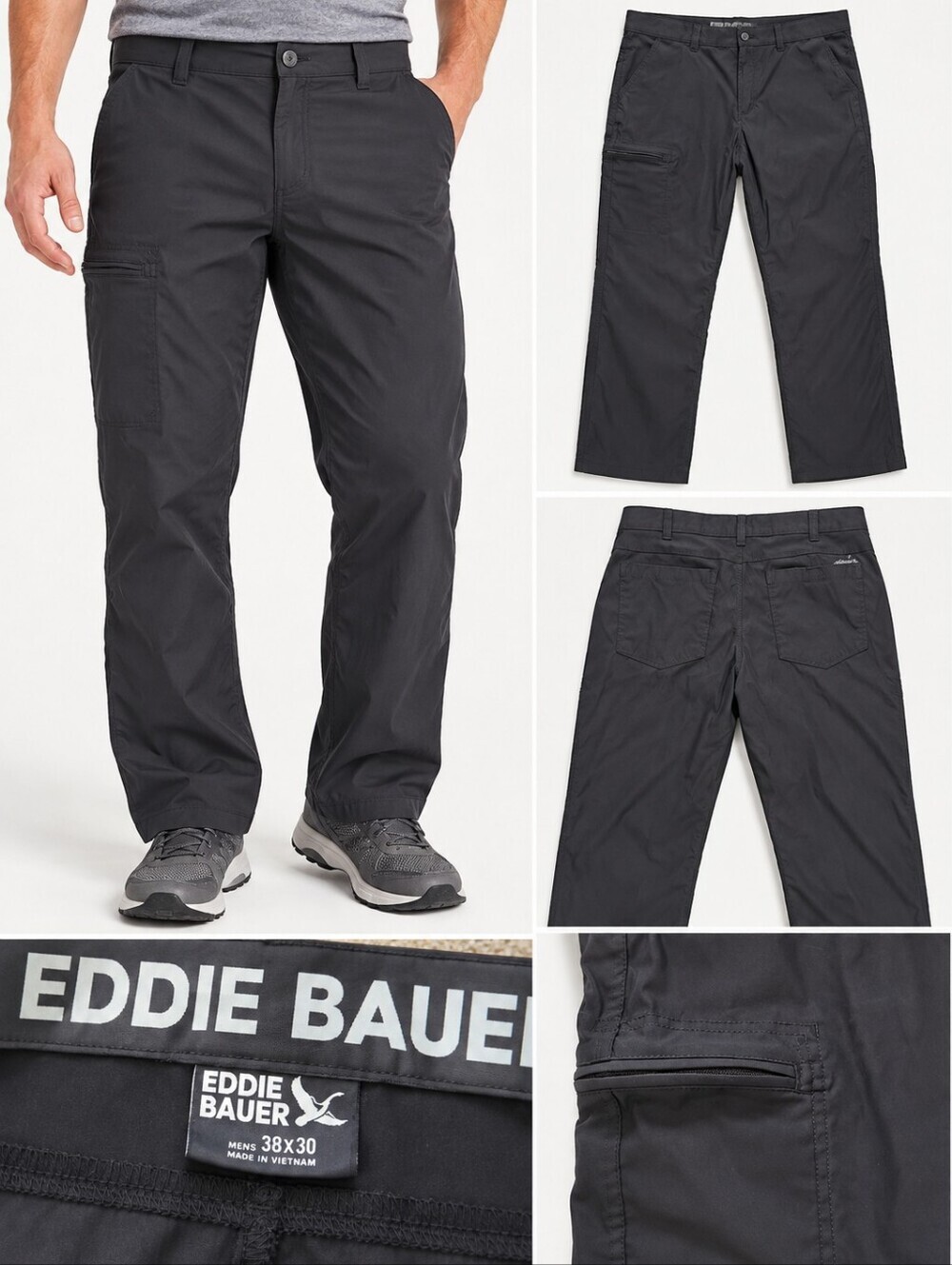 Eddie Bauer Rainier Tech Blackl Pants